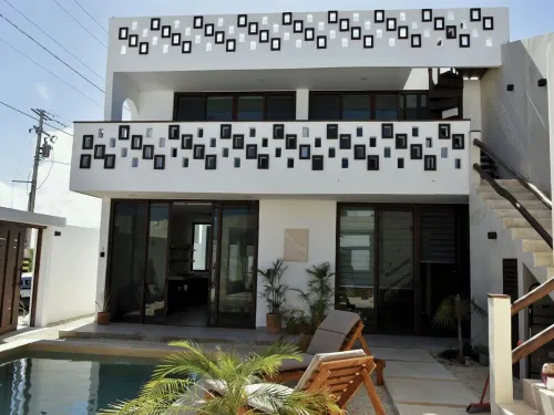 Beach apartment in Chicxulub with swimming pool and BBQ Hotels in Chicxulub Puerto