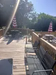 Solar-powered home sleeps 11 near golf courses, hockey & baseball.