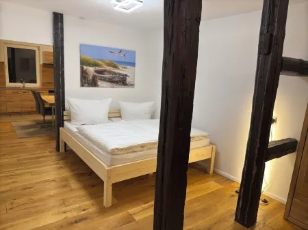 Historic living near the town hall and Steintor