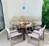 One bedroom  villa with private pool , adults only