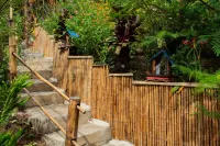 Charming 1-bedroom chalet in lush Poas with cascading pools & raw nature  WiFi Hotels in Poas