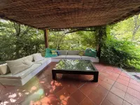 In the middle of nature. Rich biodiversity and farm animals. City 10 min away