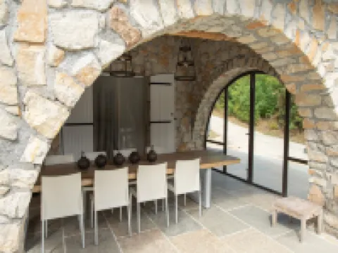 Villa near Les Vans with Private Pool