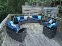 Popular Golf Resort w/Pickleball, Tennis, Pools, Lake, Trails & Tavern.