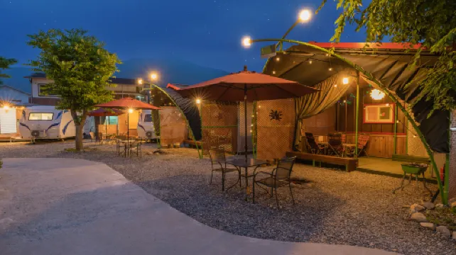 Gapyeong T N Pastel Glamping Caravan