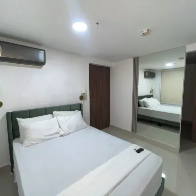 豪華公寓35層，城市景觀 巴拿馬市托庫門國際機場附近的飯店