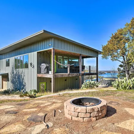Lake Granbury Views + Game Room! Modern Escape