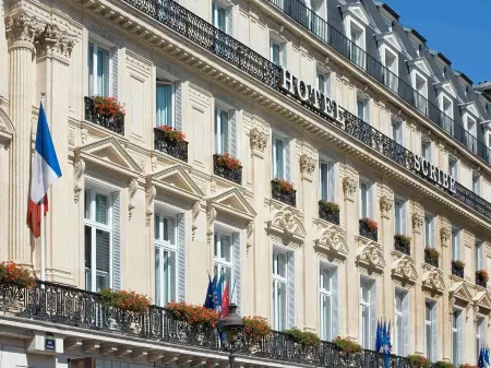 Sofitel le Scribe Paris Opera Отели рядом с достопримечательностью «Сад Отель де Сан»