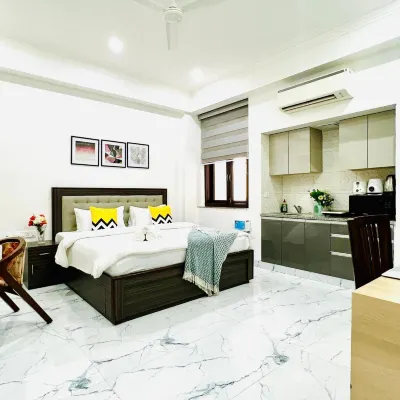 Olive Service Apartments - Golf Course Road Hotels near Sushant Lok