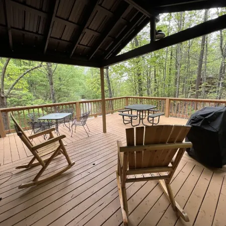 Cabin with game room, Wifi and pet friendly
