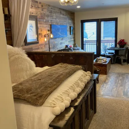 Romantic Downtown Telluride Studio Loft, Mountain Rustic Decor