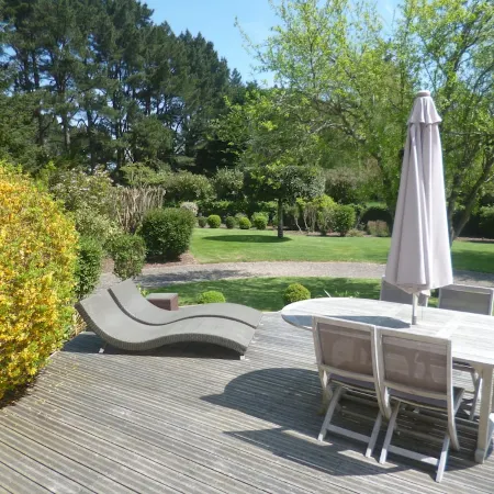 Beautiful outbuilding on property, seafront and golf course
