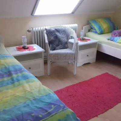 Large, quiet and family-friendly vacation apartment on the upper floor