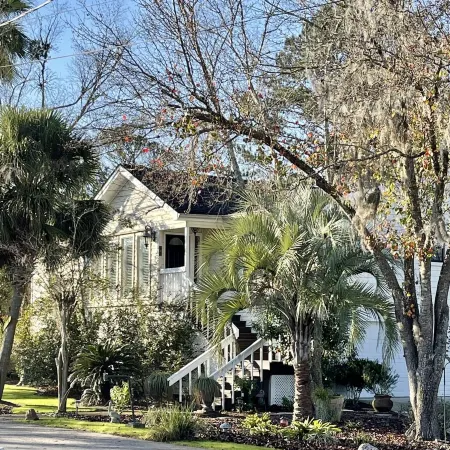 Great views of the New River close to Savannah and Hilton Head.
