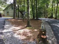 Cozy Cabin on 4 Acres of Fun! Pavilion, Firepit, Swing, Walking Trail to Creek! - 4 stjerner