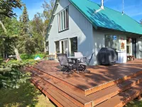 Walt's Point cabin on the gorgeous Kenai River in Soldotna..Alaska's Playground!