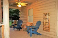 Secluded, peaceful Coastal Log Cabin with hot tub.