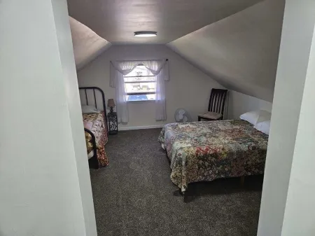 Steps from restaurants and the historic Stockman’s Bar and Grill.