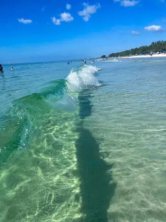 “ Living the Dream “ in our 3 bedroom 3 bathroom beachside condo with pool!