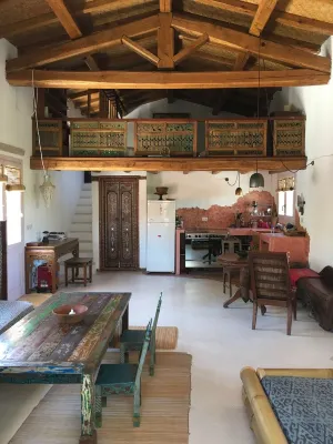 Very Special Cottage In A Rural Landscape Surrounded By Ancient Rocks - キッチン