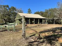 Private and peaceful setting surrounded by Longleaf Pines on the Perdido River Hotels near Perdido Vineyards