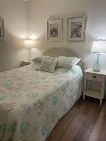 Enjoy an oceanfront getaway with beautiful beach steps from your door.