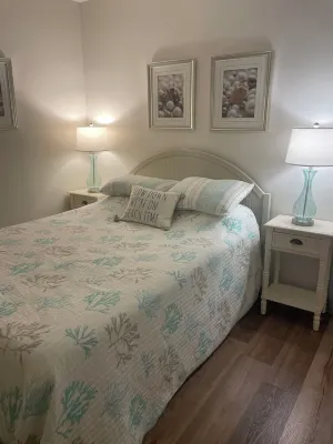 Enjoy an oceanfront getaway with beautiful beach steps from your door.