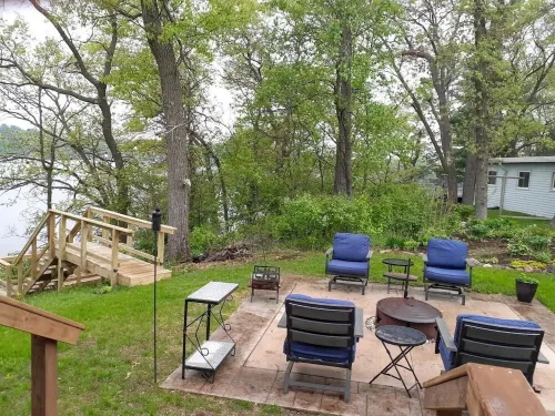 Lone Birch Cabin on Lake Wissota