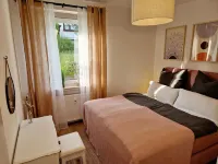 Ferienwohnung Sonnenhang im Boho-stil mit Balkon