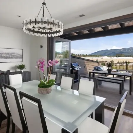 Whitefish Montana Penthouse with views of Whitefish Mountain Resort