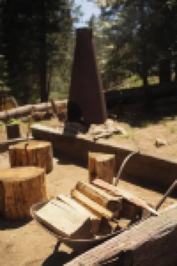 Redwood Grove Cabin inside Kings Canyon and Sequoia National Park