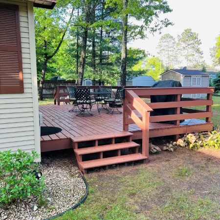 Clink’s Cabin- cozy home situated in beautiful picturesque Indian River Michigan