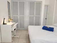 Secure 3-pers apartment close to the beach