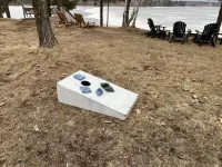 Lucky View Lodge Log Cabin on Big Butternut Lake Luck, WI 3 acre 300ft lakeshore - Chalets