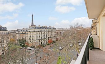Spacious Apartment - 3Br/8p - Eiffel Tower