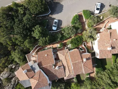 Sea view apartment in Portocervo, direct beach access