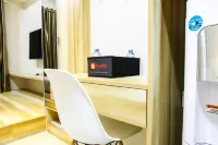 Modern Style the Oasis Studio Apartment with Comfortable Sofa Hotels in South Cikarang