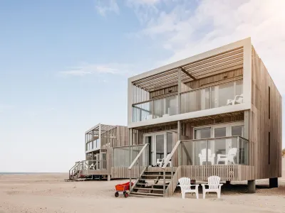 Beach House in a Dream Location; on the Beach Hotels near the Zeetoren