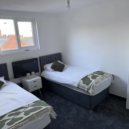 Cosy City Apartment in Manchester - man utd
