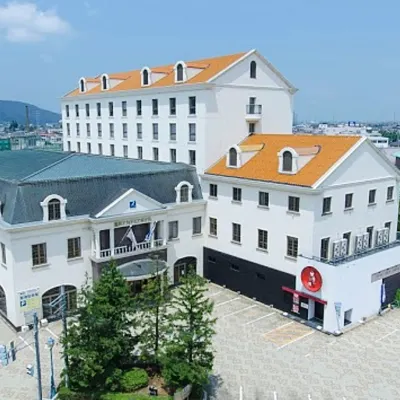 Fukui Academia Hotel Hotel dekat Stasiun Morita