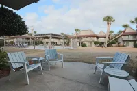 Charming Villa with Courtyard Pool and Golf Cart - Stylish Island Retreat