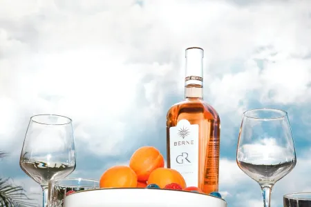 Near beach and port, renovated T2 sea view apartment with large terrace and private parking space