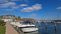 Top Vacation Apartment Near the Beach with a Great View of the Water and Stralsund