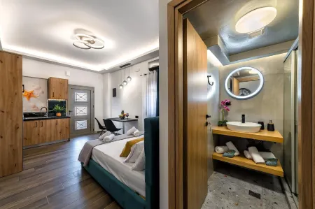 Seaside Apartments in Agkisaras 2 Отели в г. Agkisaras