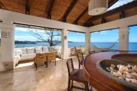 Exquisite Hilltop Villa with Luxurious Modern Design, Sweeping Ocean Views & Sparkling Infinity Pool - Private Pools