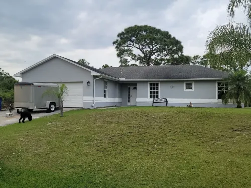 Spacious 4-bedroom house in peaceful Lehigh Acres with WiFi, AC. Newly remodeled