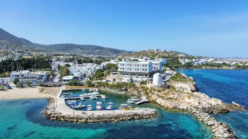 Pandrossos Hotel - Paros - en bord de mer