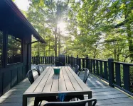 Game rooms! Fire pits! Screened porch! In town!