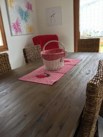 Caroline's chalet "the White House" Отели рядом с достопримечательностью «Camping Verte Vallée : dans les Vosges proche Gérardmer avec piscine et gîtes»