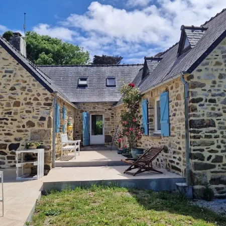 Lesteven / La Palue Penty Rénové 4 Chambres 8 Personnes
